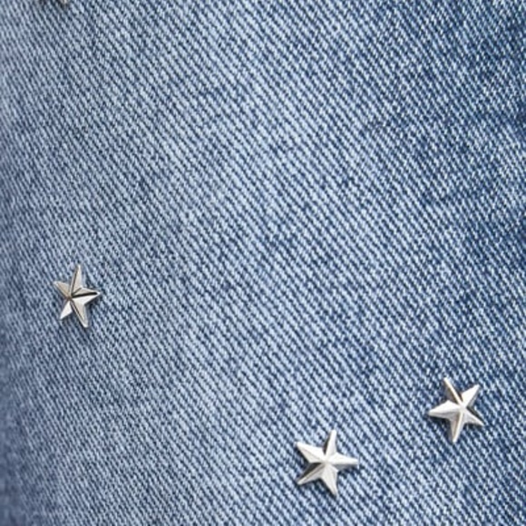 Zara Star Studded Mid Rise Jeans - Picture 8 of 8